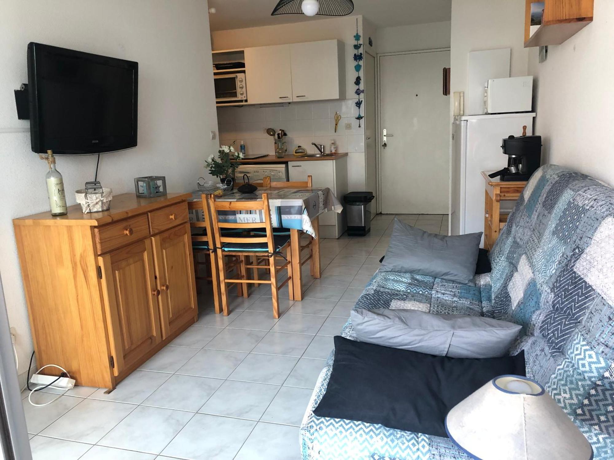 Coquet T2, Quartier Des Quilles, Climatise, 300M Des Plages Сет Екстериор снимка